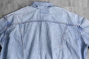 ”Levi’s” fade indigo oversized denim tracker jacket