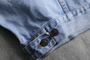 ”Levi’s” fade indigo oversized denim tracker jacket
