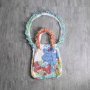 '''Re:make''fringe rug patchwork shoulder bag