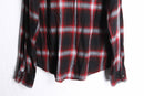 00's ombre check flannel shirt