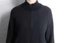 "POLO RALPH LAUREN" wool half zip knit
