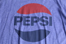 "pepsi" classic logo ringer tee