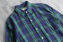 1980-90s L.L.Bean tartan flannel shirt