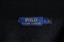 "POLO RALPH LAUREN" wool half zip knit