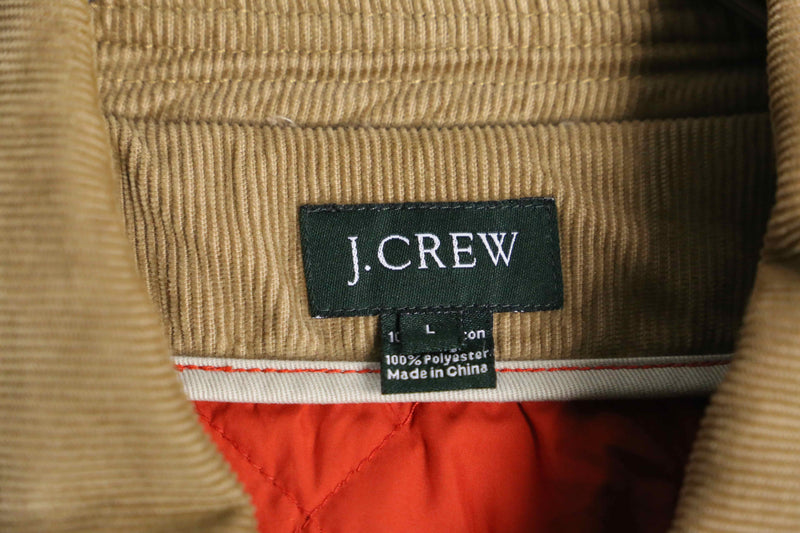 "J.CREW" corduroy drizzler jacket
