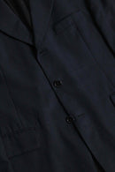 1980-90s Christian Dior windowpane check 3B single tailored jacket