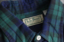 1980-90s L.L.Bean tartan flannel shirt