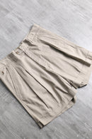 "european project" two tuck chino shorts