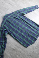 1980-90s L.L.Bean tartan flannel shirt