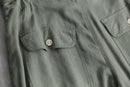 2000s rayon-linen wide baggy cargo pants