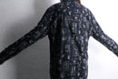 hand drawn graphic cotton shirt