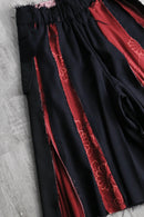 "Re:make" 羽織り　docking half pants.