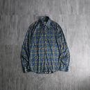2000s DIESEL geometric  pattern shirt