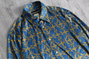 2000s DIESEL geometric  pattern shirt