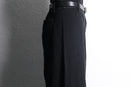 high rise black baggy denim