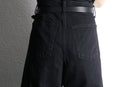 high rise black baggy denim