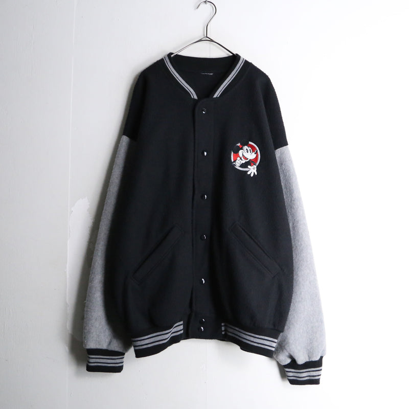 "Mickey" fleece stadium jacket