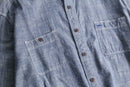 1990s G.H. BASS & CO. chambray work shirt