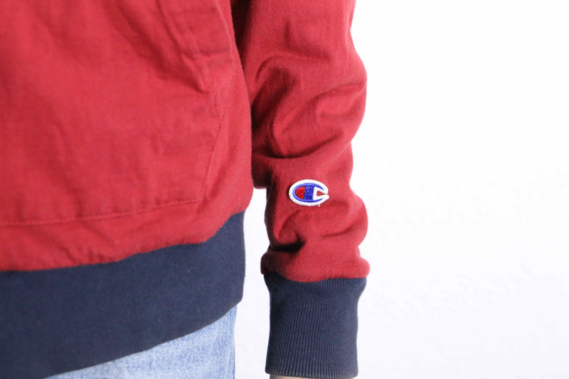 "Champion" thermal cotton reversible zip parka