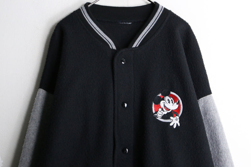 "Mickey" fleece stadium jacket