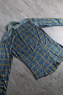 2000s DIESEL geometric  pattern shirt