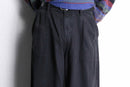 black wide baggy lyocell pants