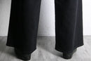 high rise black baggy denim