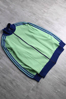 "60's W.Germany adidas" apple green track jacket