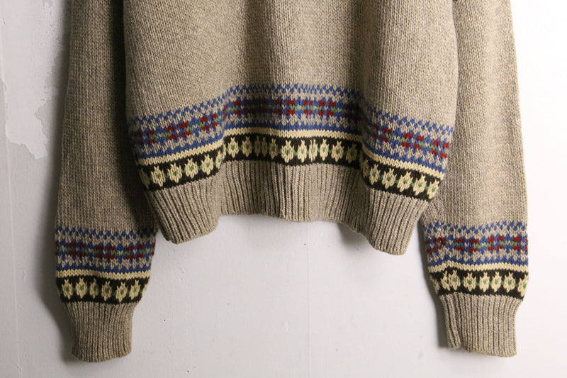 "POLO by Ralph Lauren" nordic pattern knit