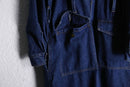 1990s TOGETGER indigo denim long coat