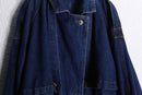 1990s TOGETGER indigo denim long coat