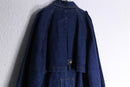 1990s TOGETGER indigo denim long coat