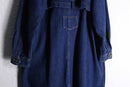 1990s TOGETGER indigo denim long coat