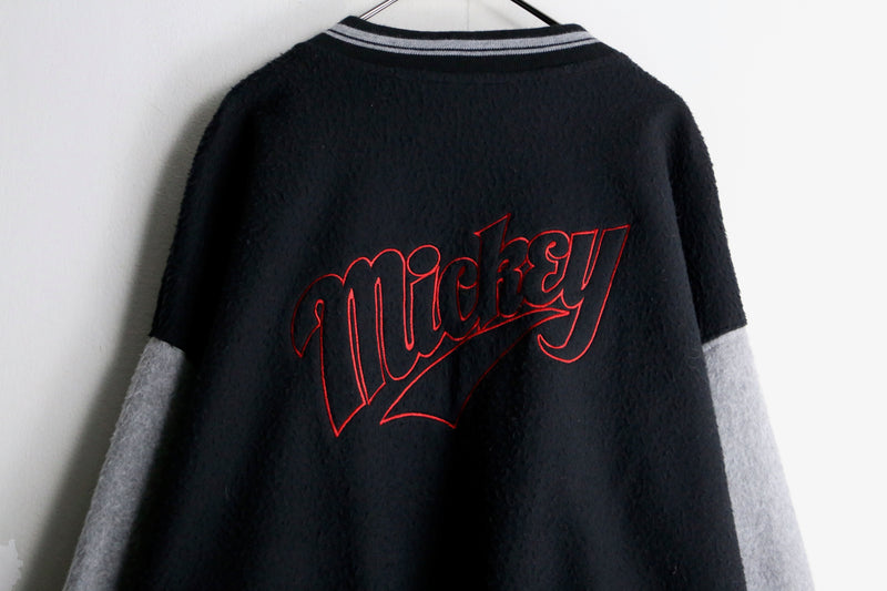 "Mickey" fleece stadium jacket