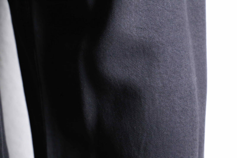 black wide baggy lyocell pants