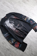 "Re:make" layered graphic L/S tee