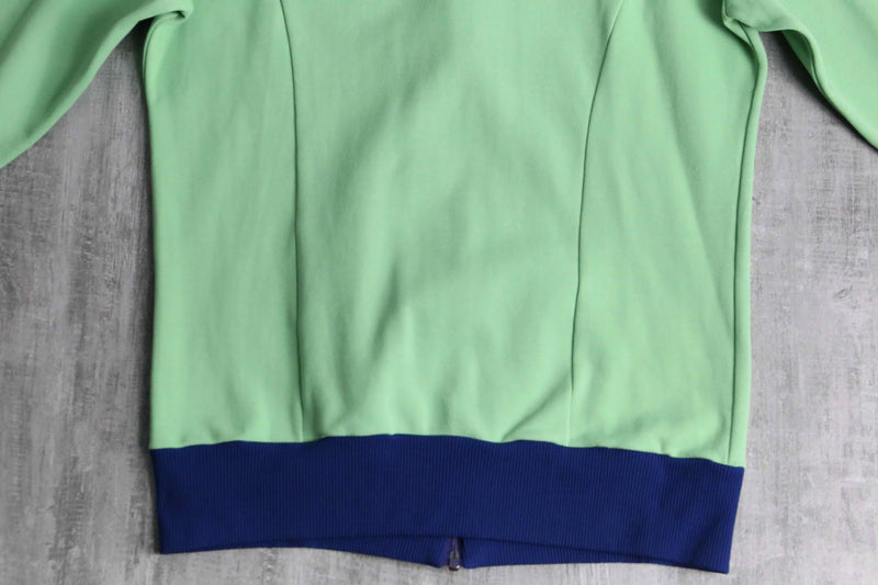 "60's W.Germany adidas" apple green track jacket