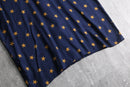 1990s all-over star design open collar shirt