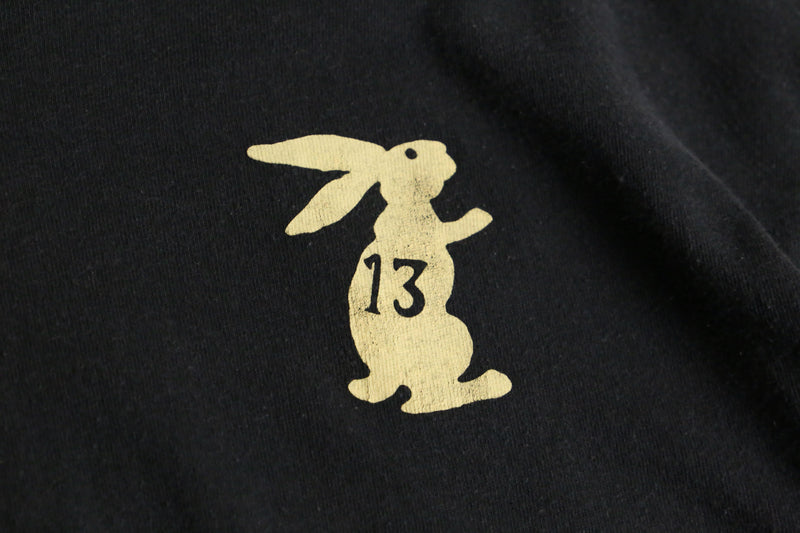 satirical rabbit cotton T-shirt