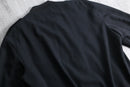 1990s–00s epauletted black blouson jacket