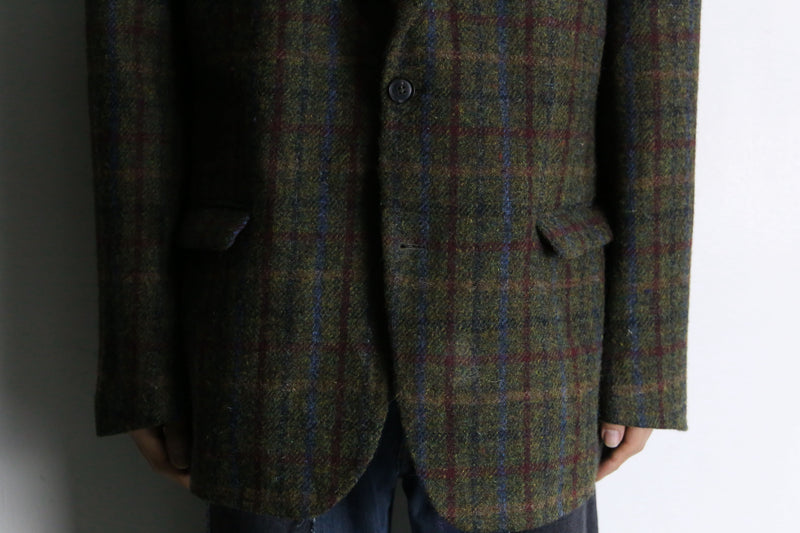 kahki wool tailored jacket