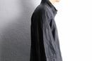 "IZOT Lacoste" black leather single jacket