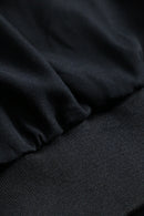 1990s–00s epauletted black blouson jacket