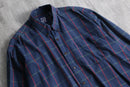 1990s "OLD GAP" cotton plaid shirt