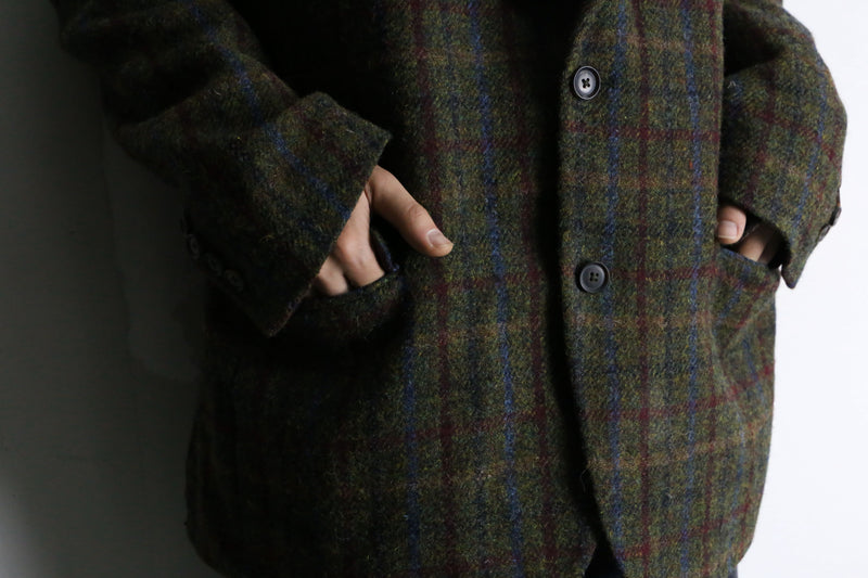 kahki wool tailored jacket