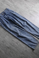 1990s Levi's silver Tab 2tuck chemical wash denim pants