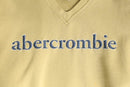 "Abercrombie&Fitch" pale yellow V-neck sweat