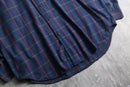 1990s "OLD GAP" cotton plaid shirt