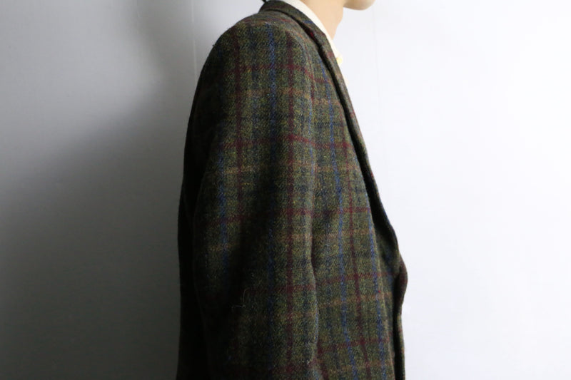 kahki wool tailored jacket