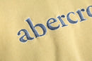 "Abercrombie&Fitch" pale yellow V-neck sweat